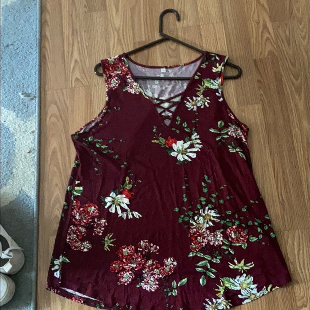 Floral Tank blouse
